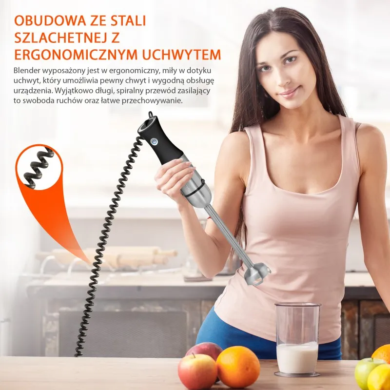 Занурювальний блендер ProfiCook PC-SMS 1220 : потужний занурювальний блендер для вашої кухні